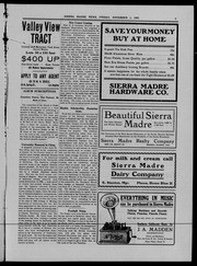 Sierra Madre News 1907-11-01