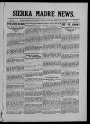 Sierra Madre News 1908-07-31