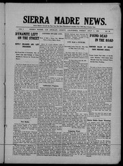 Sierra Madre News 1907-07-05