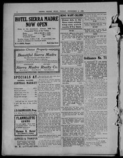 Sierra Madre News 1908-11-06