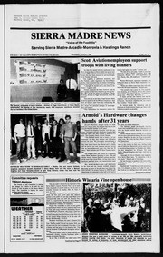 Sierra Madre News 1991-03-07