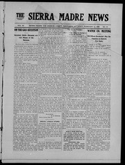 Sierra Madre News 1909-02-13