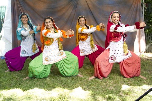 Bhangra Girls Group Photo