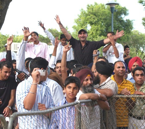 Audience at Mela