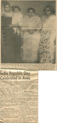 India Republic Day Celebrated in Area