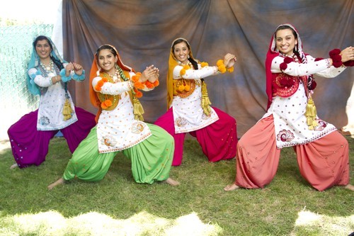 Bhangra Girls Group Photo