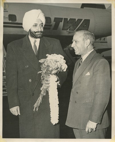 Maharaja of Patiala with BN Nandu