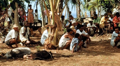 Men Attending Hungwe Ceremony