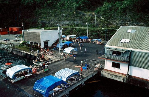 TSS Fairstar Cruise Ship at the Dock 1 of 2