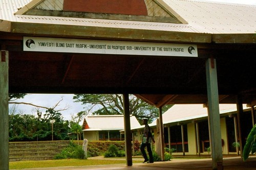 University of the South Pacific Emalus Campus 2 of 4 Sign