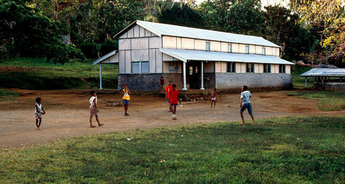 Village Football and Church