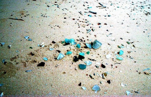 Glass on Million Dollar Beach