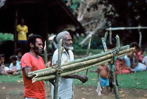 Mathias Tariundu and Patrick na bue