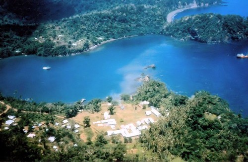 Santo Town From the Air 1 of 2