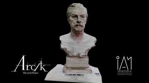 Busto Louis Pasteur