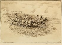 Five Cowboys in Desert (unpublished)