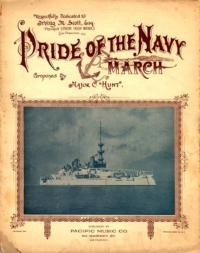 Pride of the navy : march / composed by Major C. Hunt