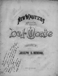 Del monte / composed by Joseph D. Redding