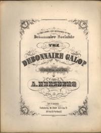 Debonnaire galop / composed by A. G. Herzberg