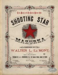 Shooting star mazurka / omposed by Walter L. La Mont