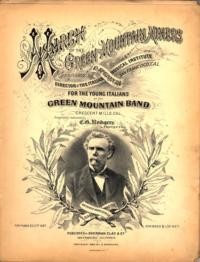 March of the green mountain miners / composed by D. Speranza