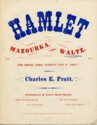 Waltz from Hamlet / arranged by Charles E. Pratt