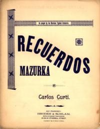 Recuerdos mazurka / by Carlos Curti