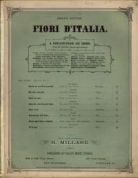 Guarda che bianca luna = See, how the moon! : duetino / tran'l and arr'd by H. Millard ; composed by F. Campana