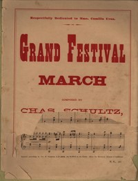 Grand festival march / Chas. Schultz