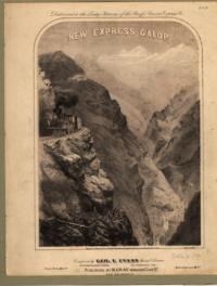 New Express galop / composed by Geo. T. Evans, musical director of the New California Theatre, San Francisco, Cal