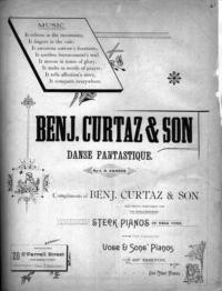 Benj. Curtaz & Son danse fantastique / by J.A. Zander