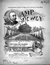 Camp Dewey : march / by A. Nelson Adams