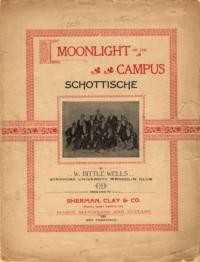 Moonlight on the campus : schottische / W. Bittle Wells