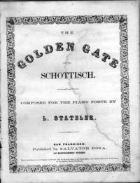 The Golden Gate : schottisch / by L. Stateler