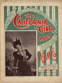 The California girl : march / by W. J. McCoy