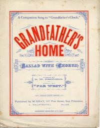 Grandfather's home : ballad with chorus / words by D. W. Nesfield ; music by "Far West."