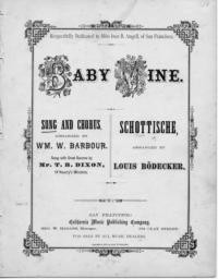 Baby mine : song and chorus / arranged by Wm. W. Barbour