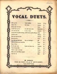 The rose and the nightingale = Rose und Nachtigall / English words by Fred. Lyster ; Franz Abt, op. 317