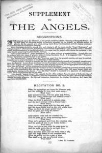 Supplement to the angels