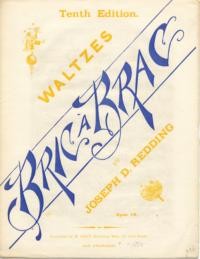 Bric à brac waltzes / Joseph D. Redding, op. 19