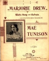 Marjorie Drew : waltz song / words and music by Wm. M. Grant