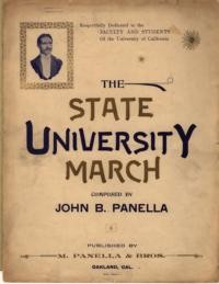 The state university march / composed by John B. Panella