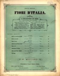 Vieni al mar = Come to the sea : terzettino / trans'd and arr'd by H. Millard ; composed by Gordigliani