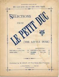 The little duke = The little duke : potpourri / opera comique de Charles Lecocq ; arranged by Charles E. Owen