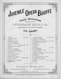 Gazette of Holland: la grande duchesse / Offenbach ; [arranged by] Ad. Dorn