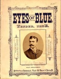 Eyes of blue, tender, true, : song and dance / words and music by Chas. E. Bray