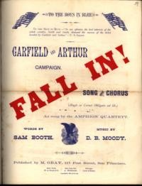 Fall in! : song and chorus / words by Sam Booth ; music by D. B. Moody