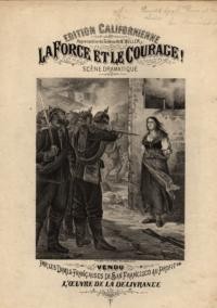 La force et le courage : scène dramatique / paroles de F. Duvert et Edmond Potier ; musique de A. Pilati