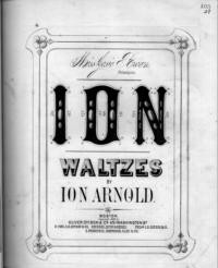 Ion Waltzes / by Ion Arnold