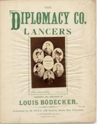 The Diplomacy Co. lancers / composed and arranged by Louis Bödecker